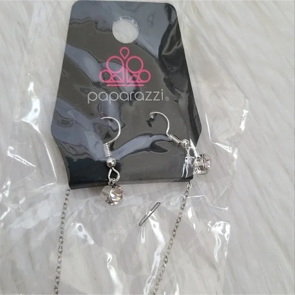 💙 Paparazzi Yellow Stone Necklace And Earrings Jewelry Set NWT (3 For $15] - Picture 5 of 6